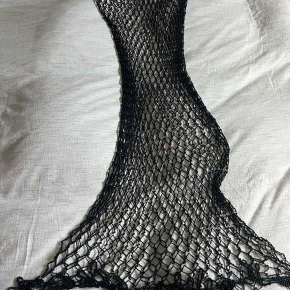 12th Tribe Beaded Mesh Dress - Picture 3 of 3